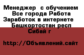 Менеджер (с обучением) - Все города Работа » Заработок в интернете   . Башкортостан респ.,Сибай г.